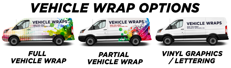 Waverly Vehicle Wraps vehicle wrap options